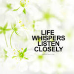 lifes whispers